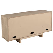 Kailani Rectangular Wood Dining Table Set Beige Oak