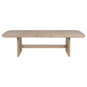 Kailani Rectangular Wood Dining Table Set Beige Oak