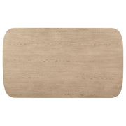 Kailani Wood Counter Height Dining Set Beige Oak