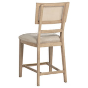 Kailani Wood Counter Height Dining Set Beige Oak