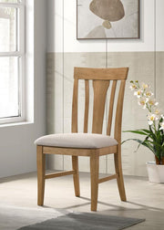 Hartville Dining Side Chair Natural Light Brown (Set of 2) Default Title