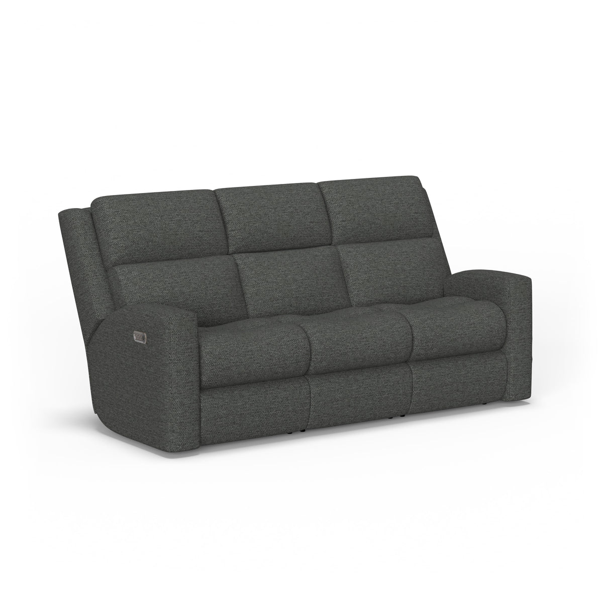 Flexsteel Score Power Reclining Sofa with Power Headrests & Lumbar