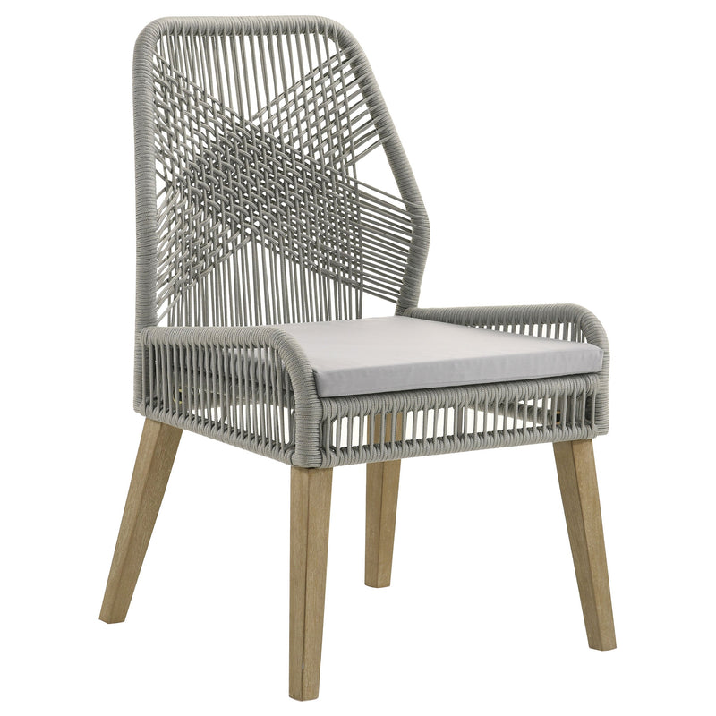 Nakia Woven Rope Dining Side Chairs (Set of 2)