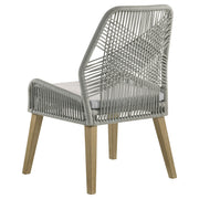 Nakia Woven Rope Dining Side Chairs (Set of 2)