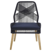 Nakia Woven Rope Dining Side Chairs (Set of 2)