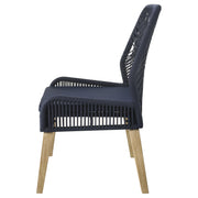 Nakia Woven Rope Dining Side Chairs (Set of 2)