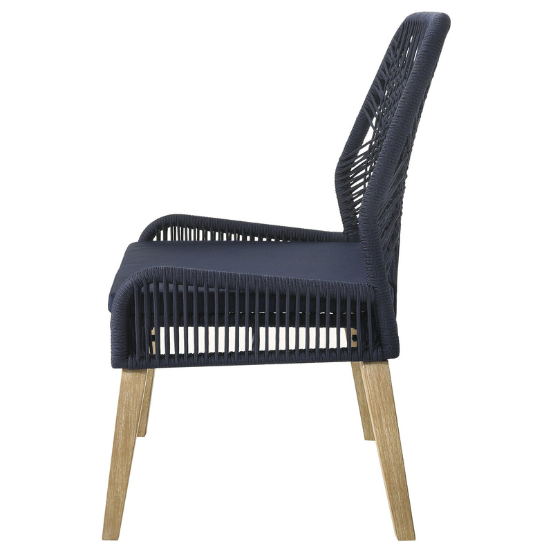 Nakia Woven Rope Dining Side Chairs (Set of 2)