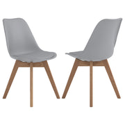Caballo Polypropylene Dining Side Chair (Set of 2)