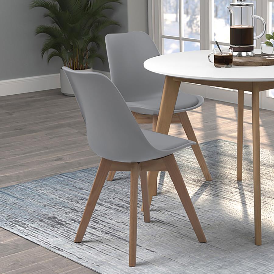 Caballo Polypropylene Dining Side Chair (Set of 2) Default Title