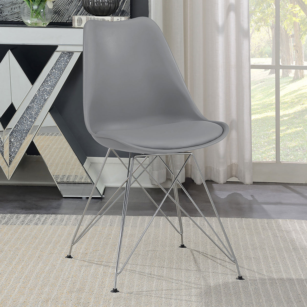 Juniper Polypropylene Dining Side Chair (Set of 2)