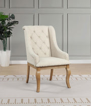 Brockway Upholstered Arm Chair (Set of 2) Barley Brown