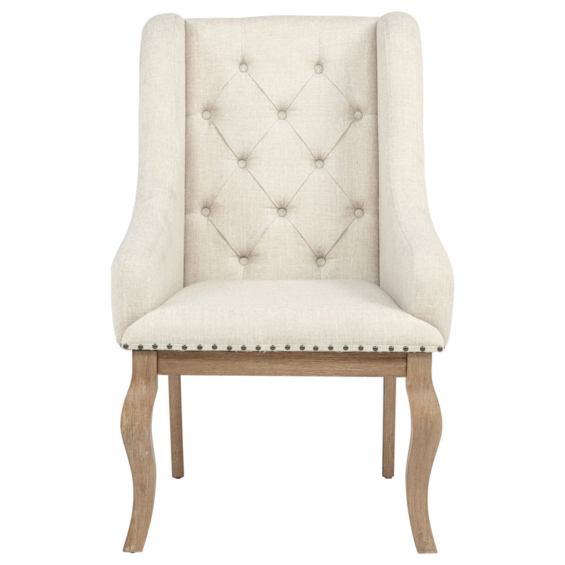 Brockway Upholstered Arm Chair (Set of 2)