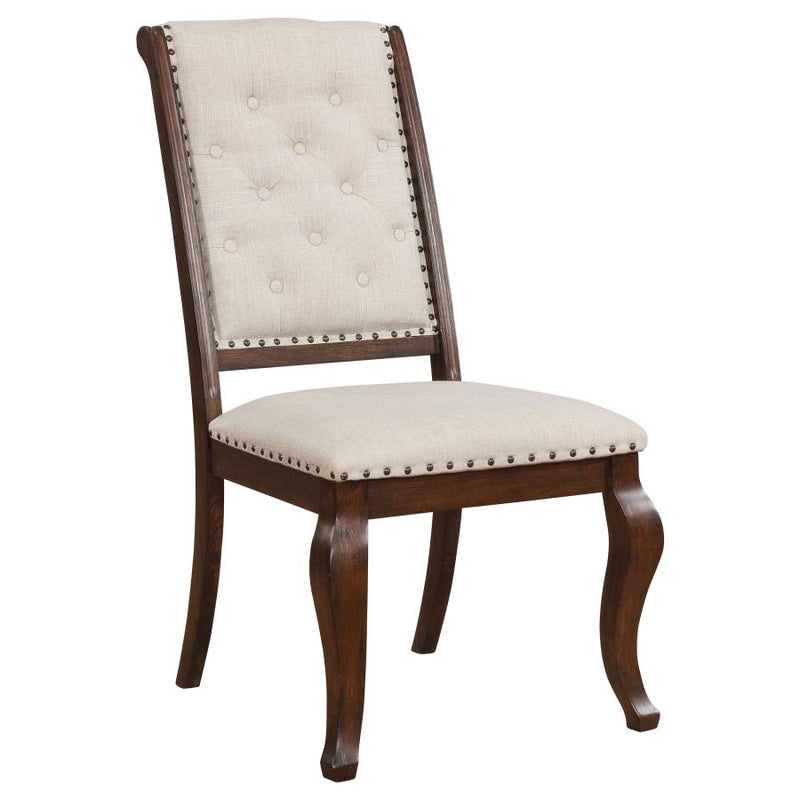 Brockway Upholstered Dining Chair (Set of 2) Rustic Java
