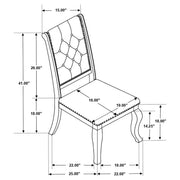 Brockway Upholstered Dining Chair (Set of 2)