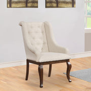 Brockway Upholstered Arm Chair (Set of 2) Rustic Java