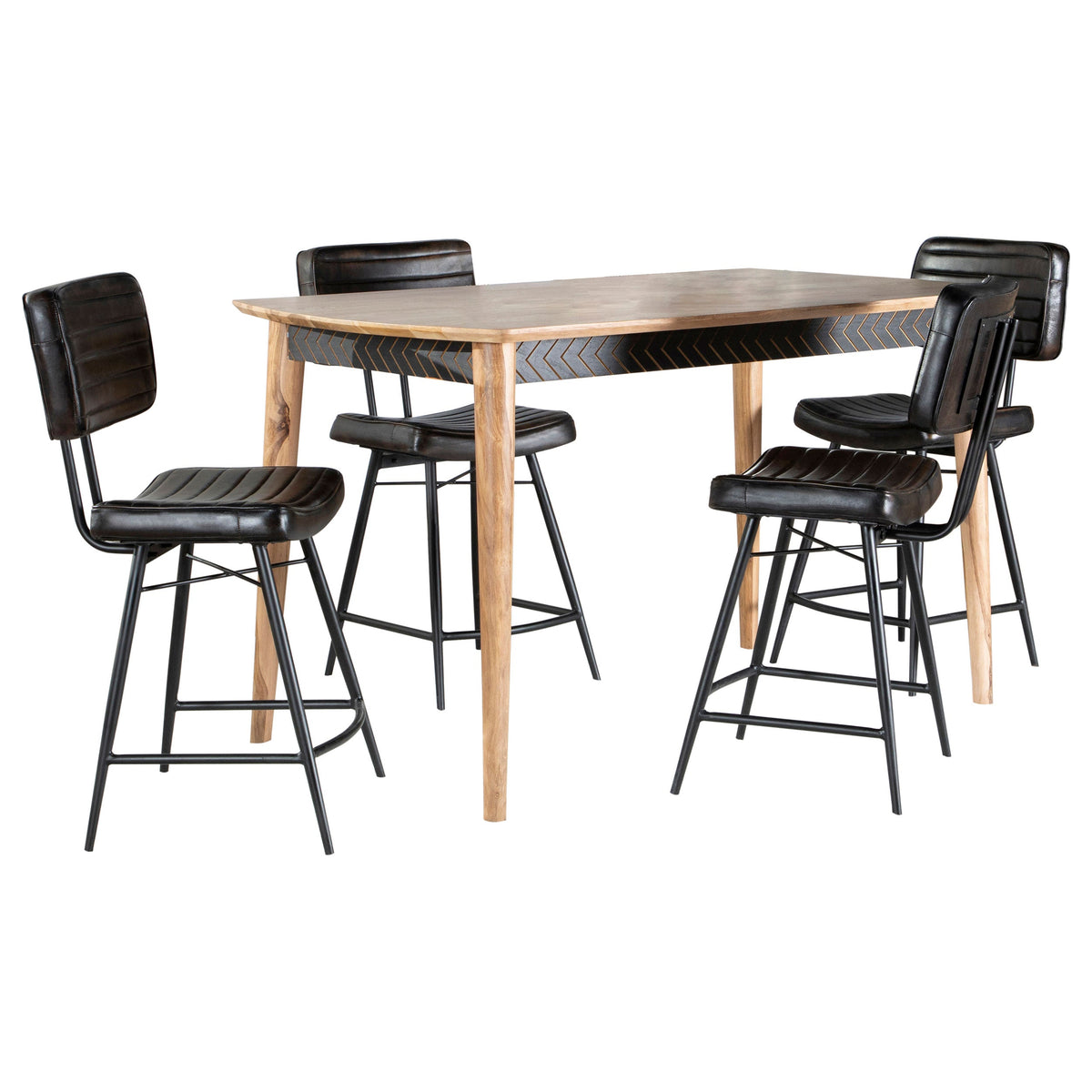 Partridge Counter Dining Set Sheesham