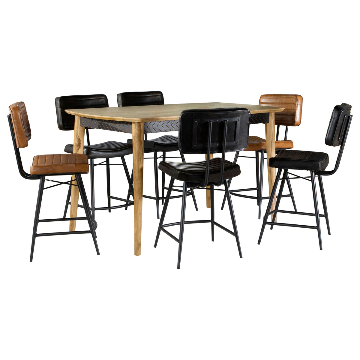 Partridge Counter Dining Set Sheesham