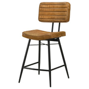 Partridge Leather Counter Chair (Set of 2)
