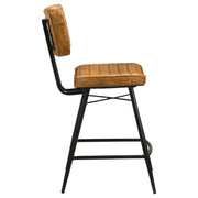 Partridge Leather Counter Chair (Set of 2)
