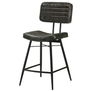 Partridge Leather Counter Chair (Set of 2)
