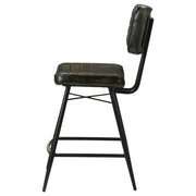 Partridge Leather Counter Chair (Set of 2)