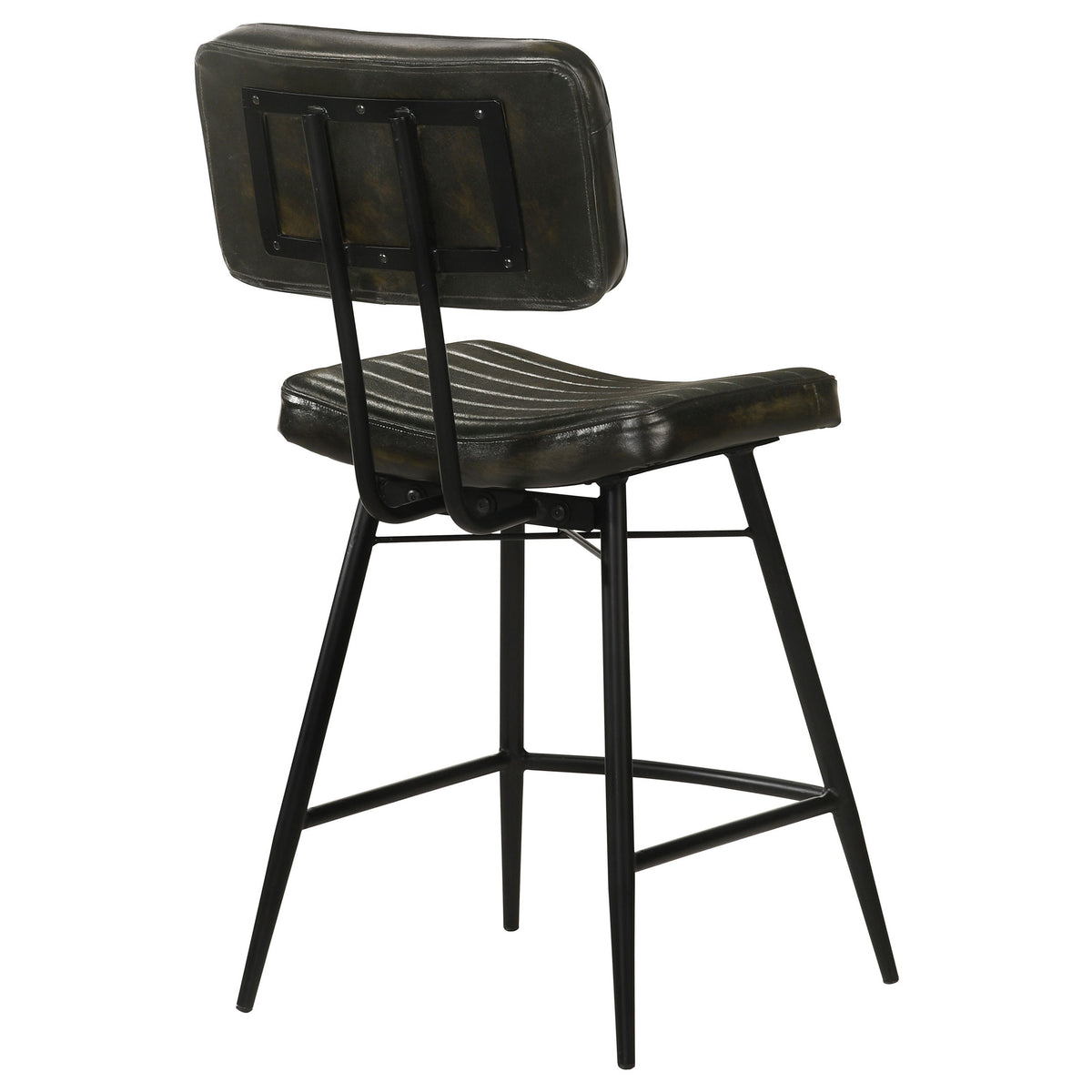 Partridge Leather Counter Chair (Set of 2)
