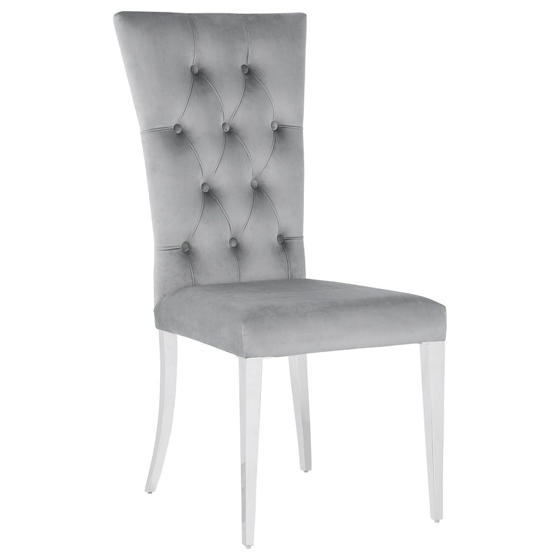 Kerwin Velvet Upholstered Dining Side Chair (Set of 2)