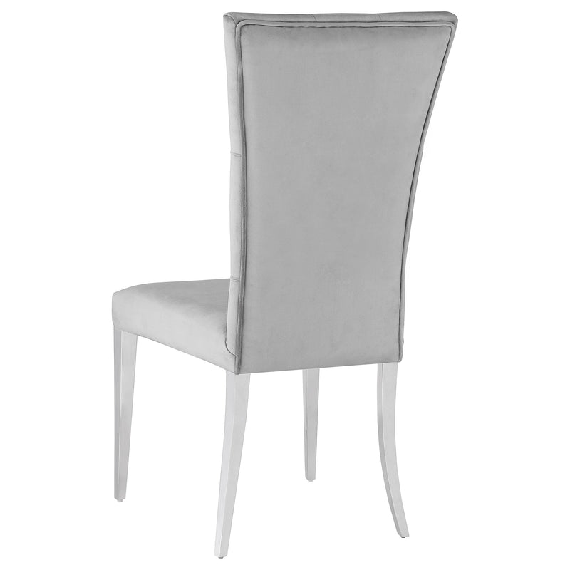 Kerwin Velvet Upholstered Dining Side Chair (Set of 2)
