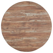 Gibson Round 50-inch Counter Height Dining Table Yukon Oak
