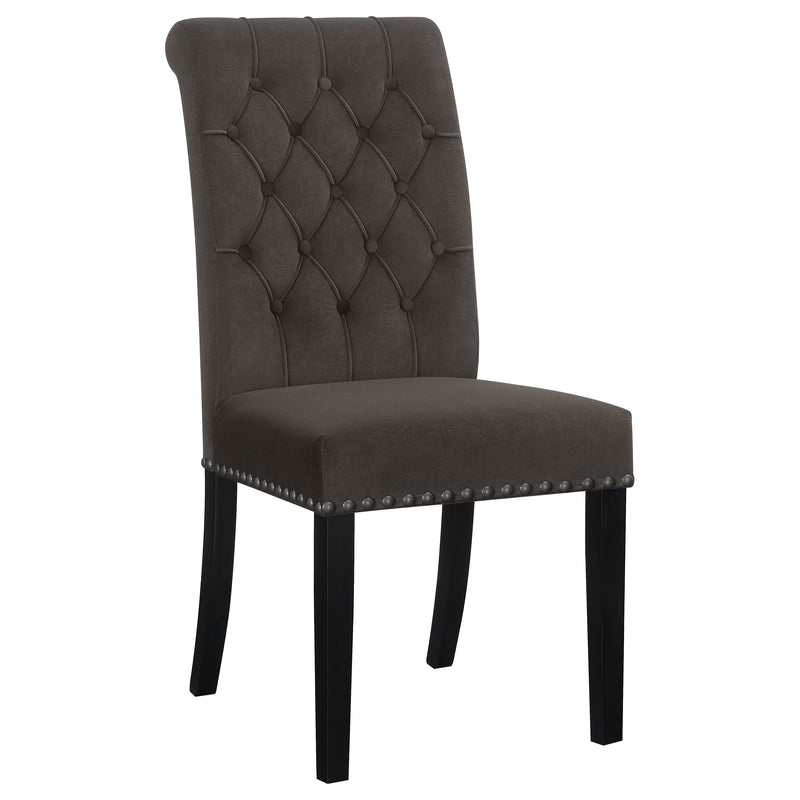 Alana Fabric Upholstered Dining Side Chair (Set of 2)