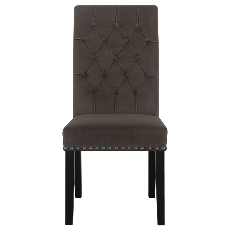 Alana Fabric Upholstered Dining Side Chair (Set of 2)