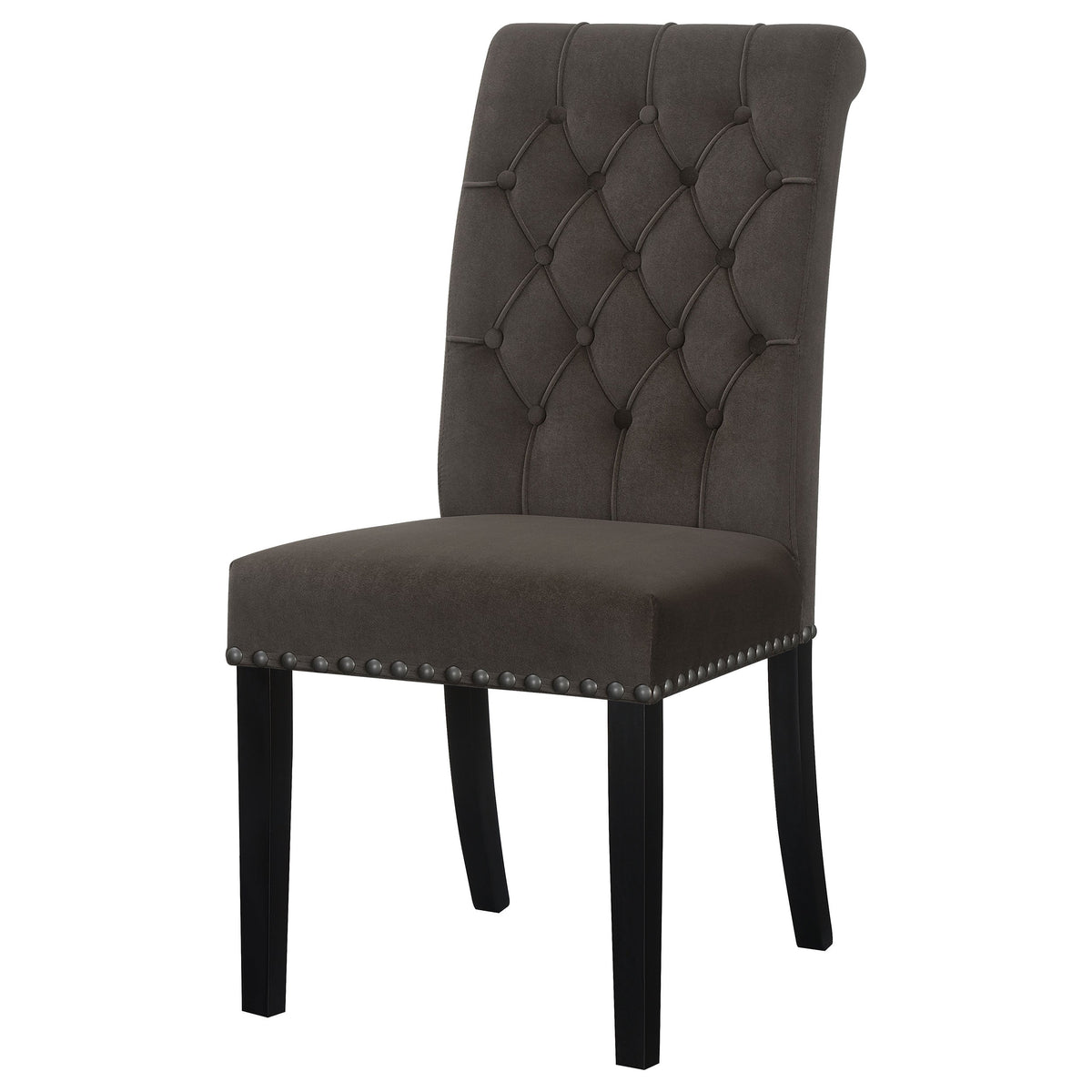 Alana Fabric Upholstered Dining Side Chair (Set of 2)