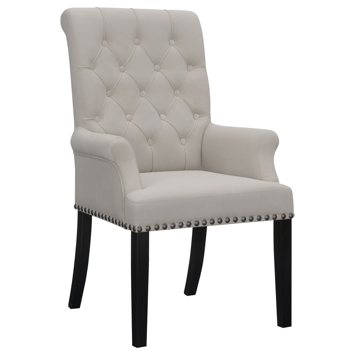Alana Fabric Upholstered Dining Arm Chair