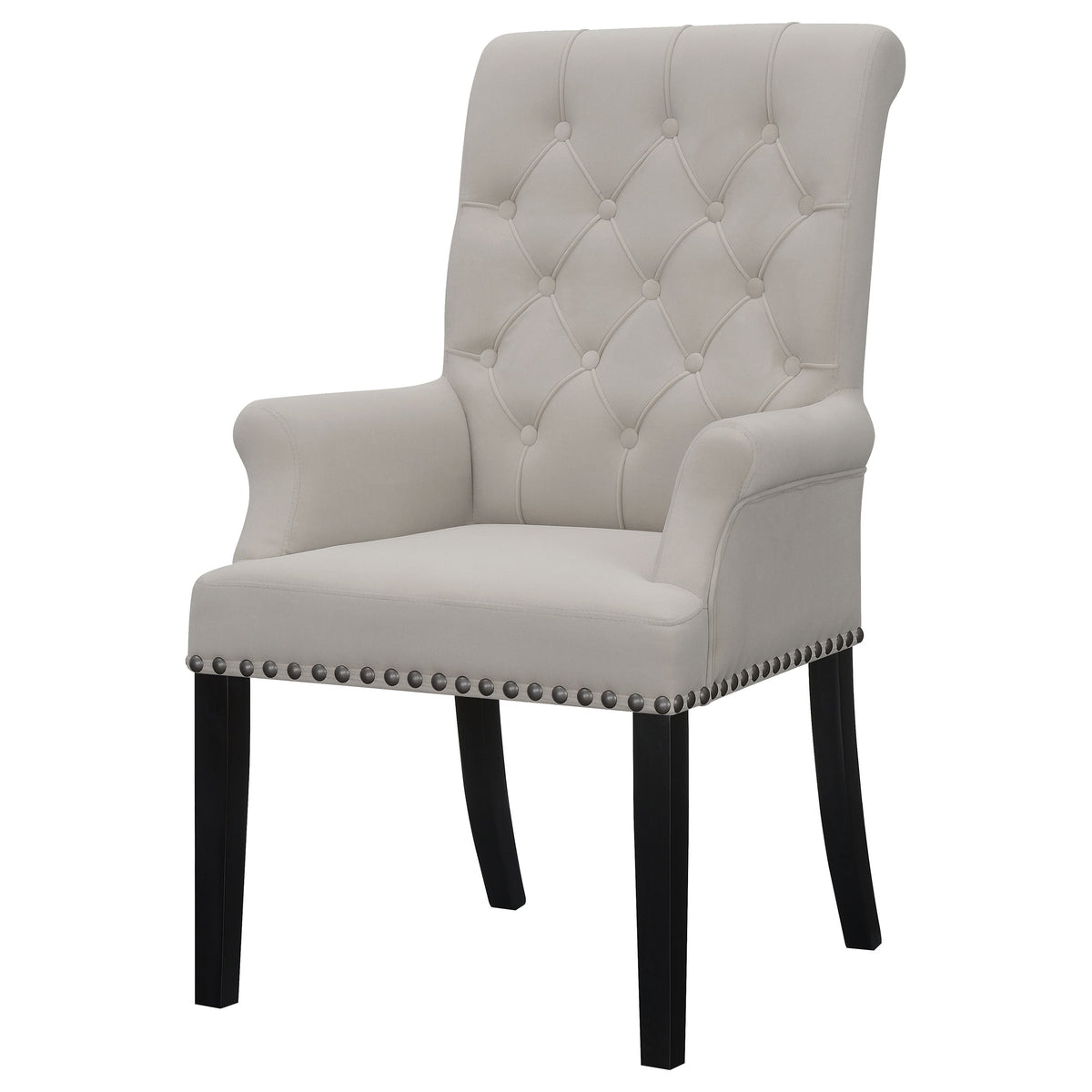 Alana Fabric Upholstered Dining Arm Chair