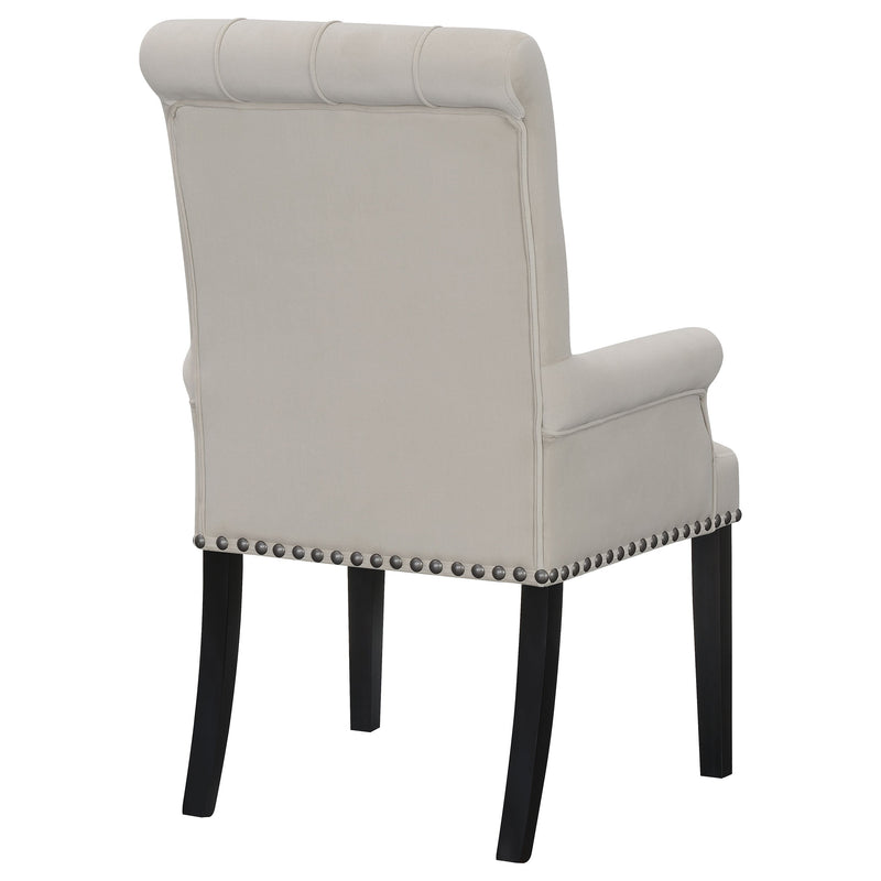 Alana Fabric Upholstered Dining Arm Chair