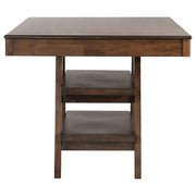 Dewey Rectangular 60-inch Counter Height Dining Table Walnut