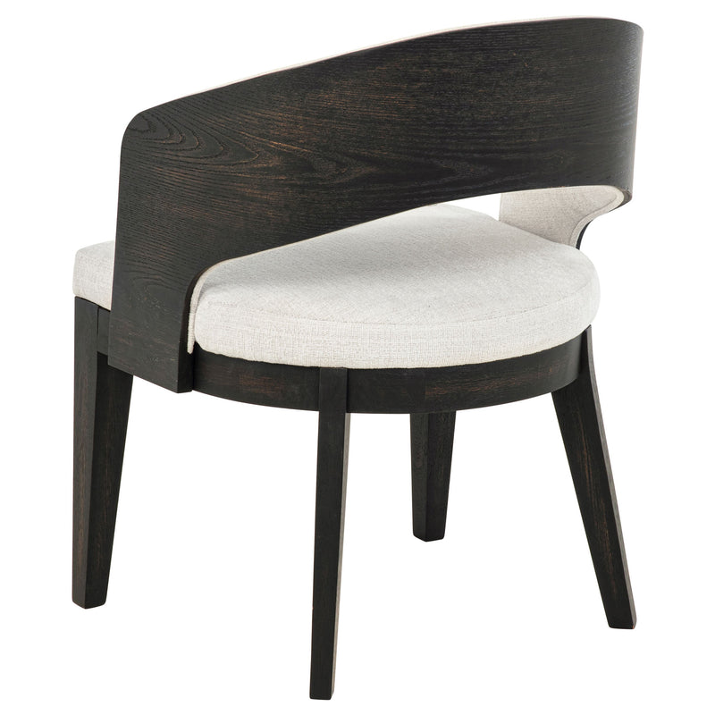Leandro Round Dining Table Set Burnished