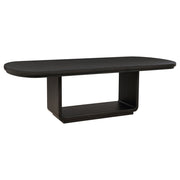 Leandro Rectangular Dining Table Set Burnished