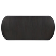 Leandro 78-inch Extension Dining Room Table Burnished Black