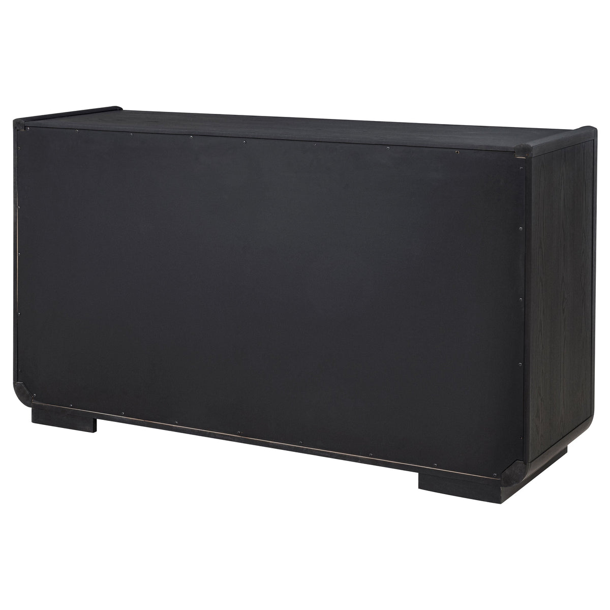Leandro 2-drawer Dining Sideboard Server Burnished Black