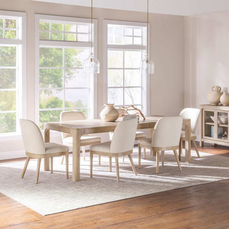 Solano Extension Table Dining Set Weathered Mango 7-piece