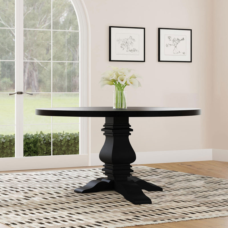 Florence Round 60-inch Wood Dining Table