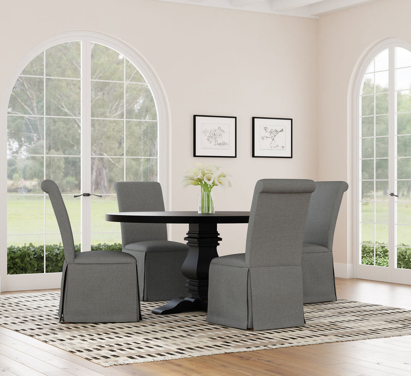 Florence Round 60-inch Wood Dining Table