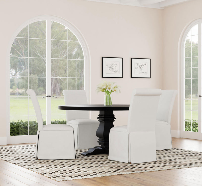 Florence Round 60-inch Wood Dining Table