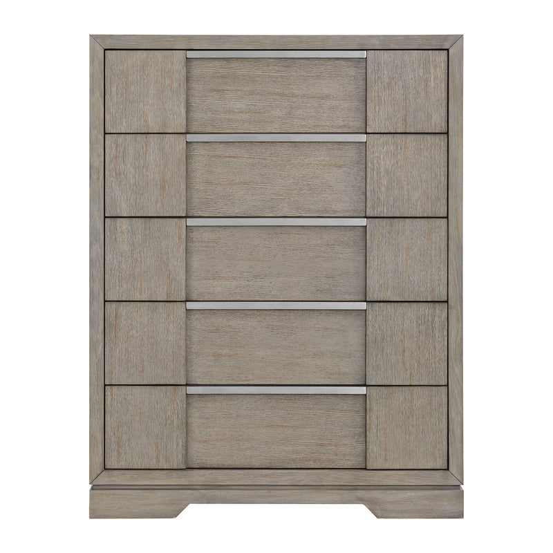 Kelis - 5 Drawer Chest - Gray