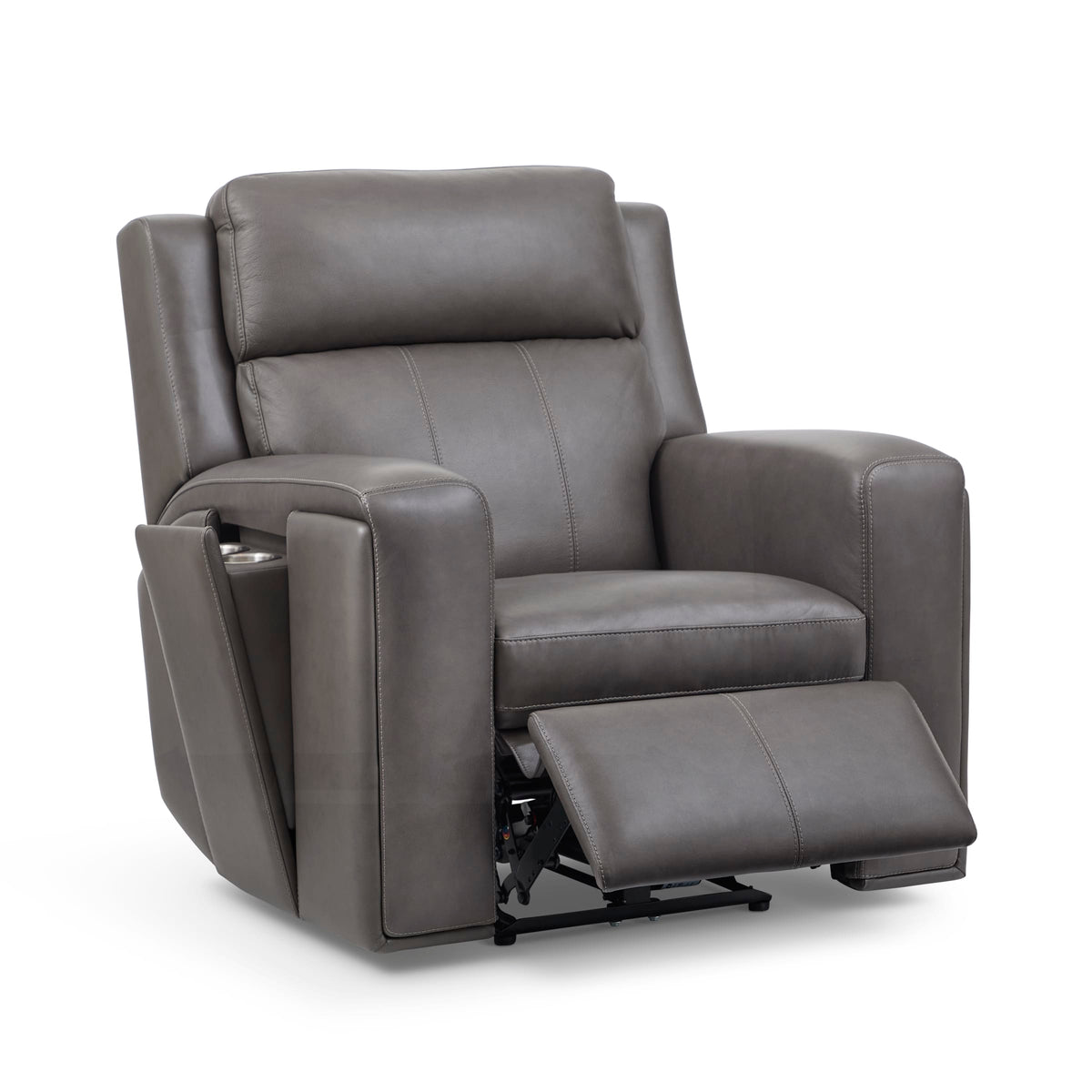 Flexsteel Wyatt Power Recliner with Power Headrest & Lumbar