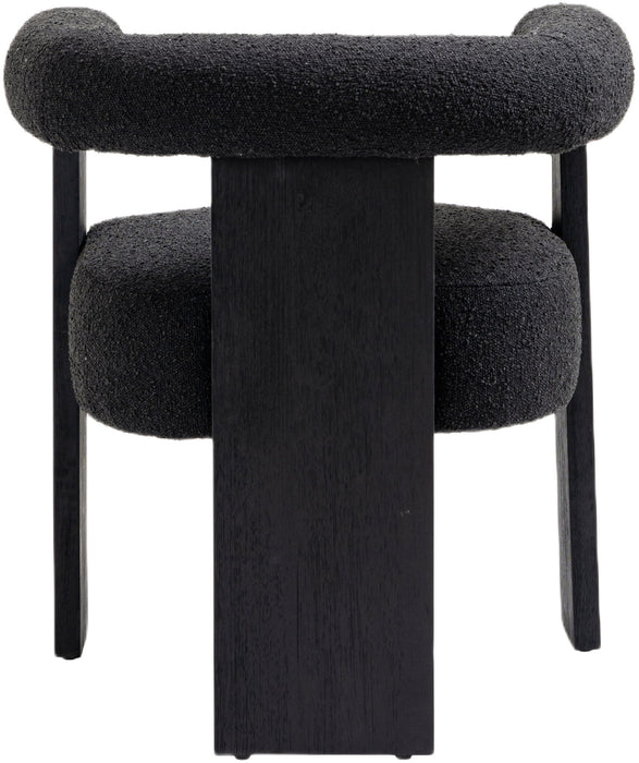 Barrel - Dining Chair - Black Legs