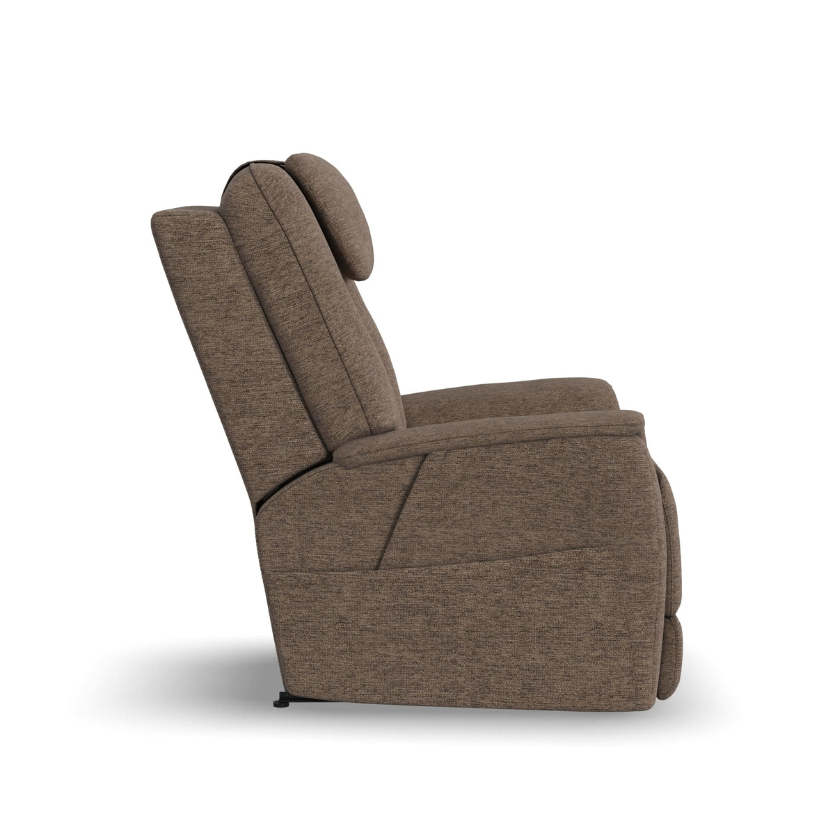 Flexsteel Zecliner Model 3+ Power Rocking Sleep Recliner with Power Headrest, Lumbar, Heat & Massage