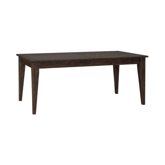 Midland Falls - Rectangular Leg Table - Dark Brown