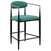 Tina Fabric Upholstered Counter Chair (Set of 2)